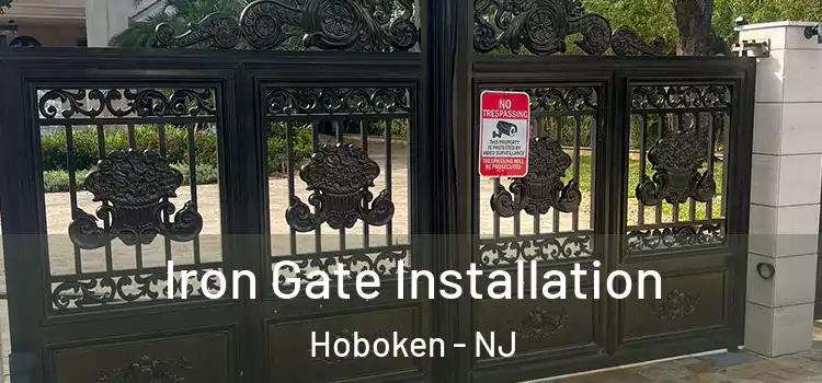 Iron Gate Installation Hoboken - NJ